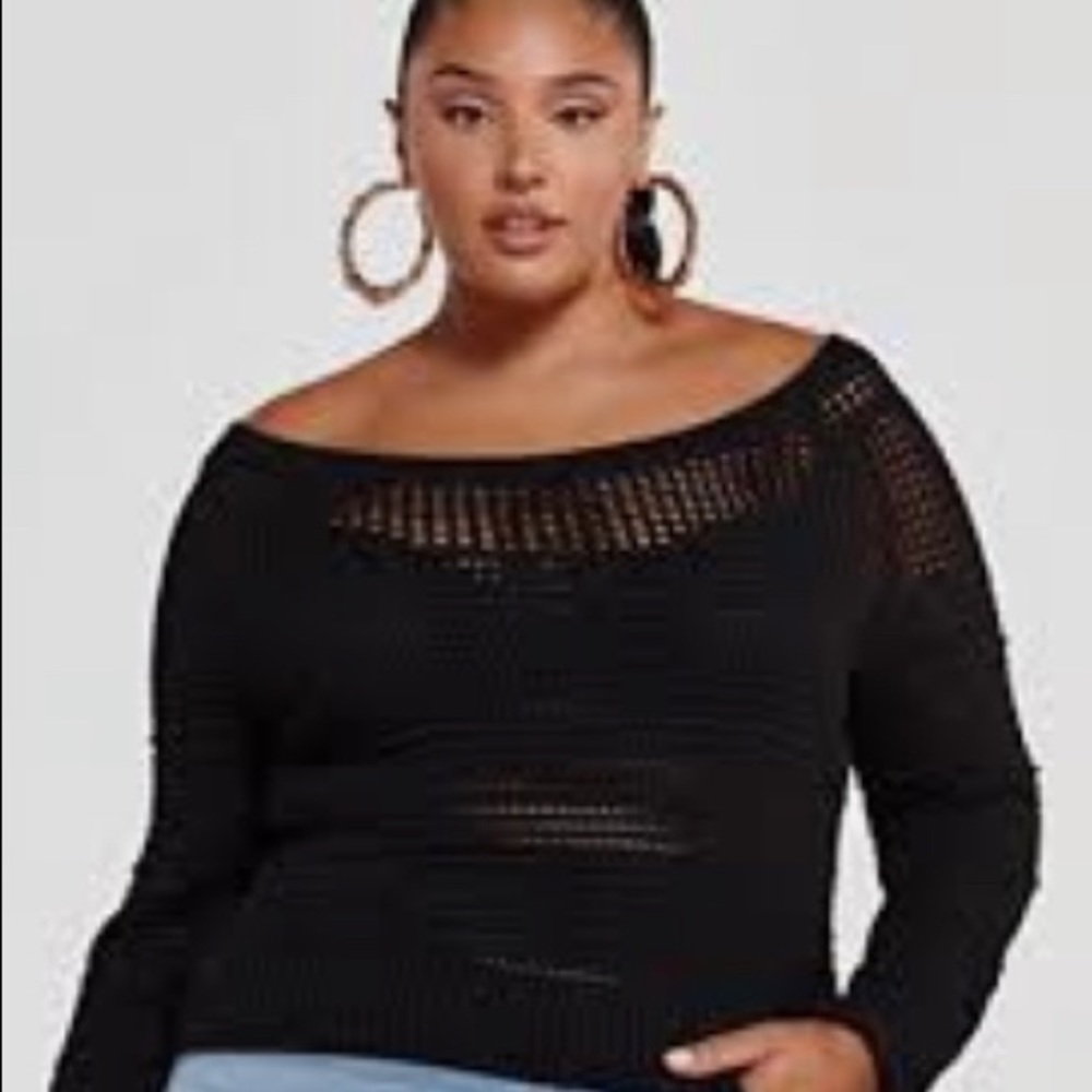 Knit Cropped Sweater